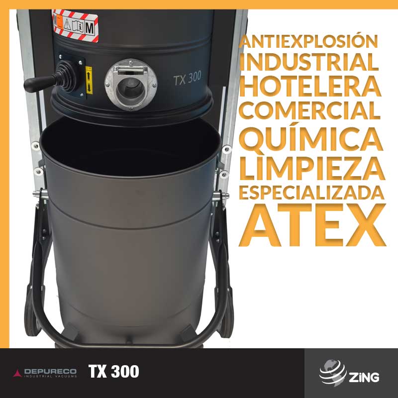 Aspiradora Depureco TX 300 Zing Mexico