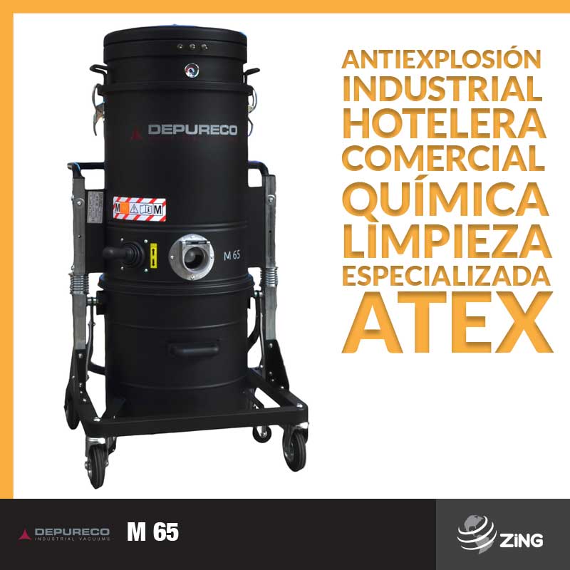 Aspiradora Depureco M65 / M100 Zing México