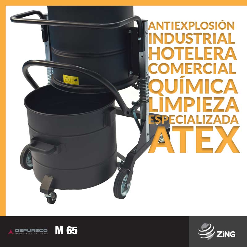 Aspiradora Depureco M65 / M100 Zing México