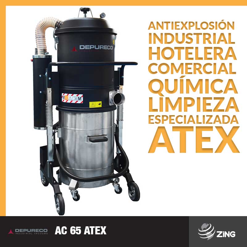 Aspiradora Depureco AC 65 Atex