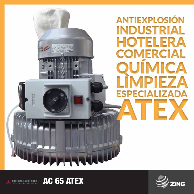 Aspiradora Depureco AC 65 Atex