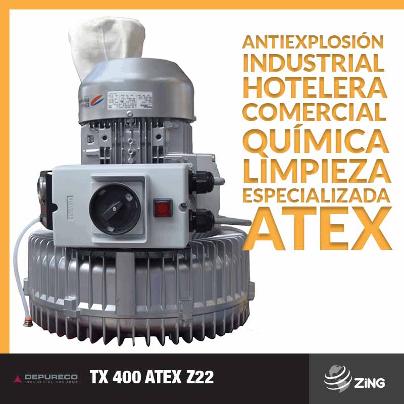 Aspiradora Depureco TX 400 Z22