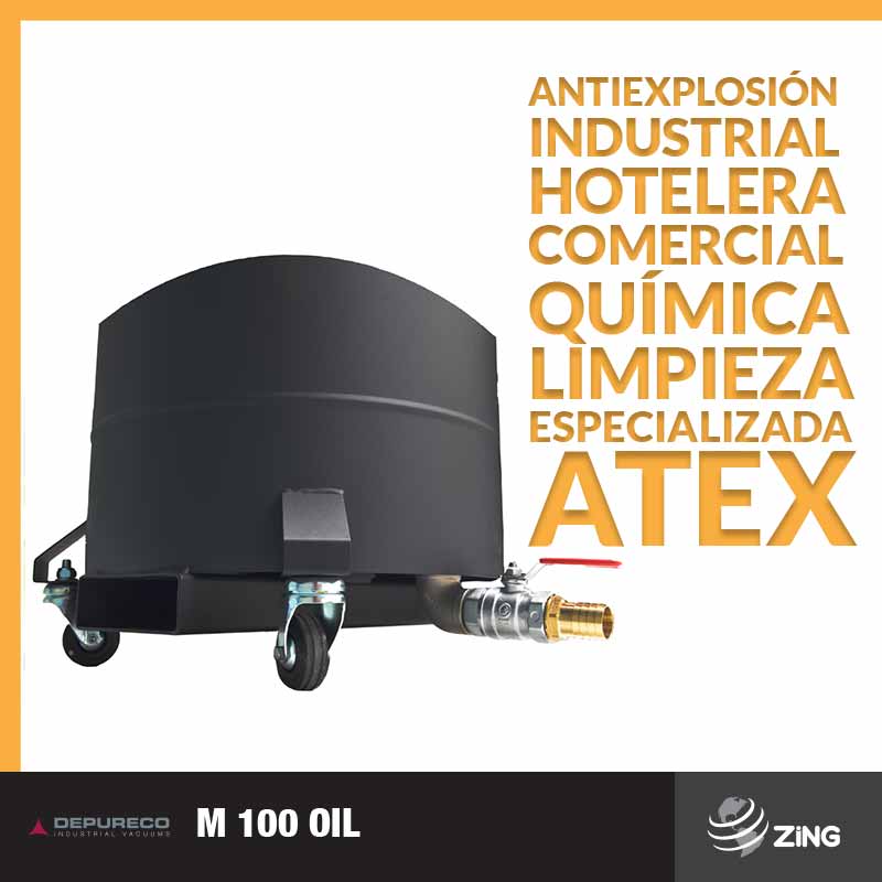 Aspiradora Depureco M 100 OIL Zing México