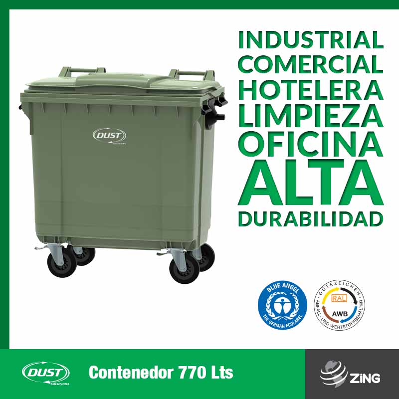 Contenedor Dust 770 Lts Zing Mexico