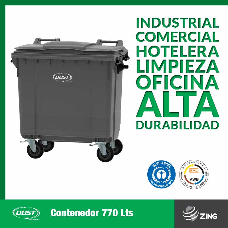 Contenedor Dust 770 Lts Zing Mexico